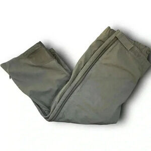 gorpcore military snow pants mens 38 military side zipper fleece lined‎ utility